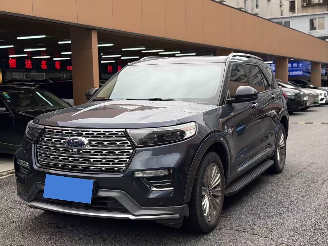 2020 Ford Explorer Blue, 87,000 km, China export – photo 1