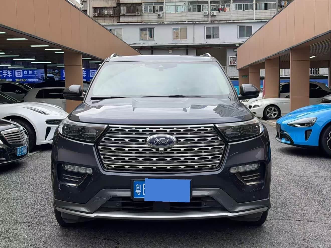 2020 Ford Explorer Blue, 87,000 km, China export – photo 3