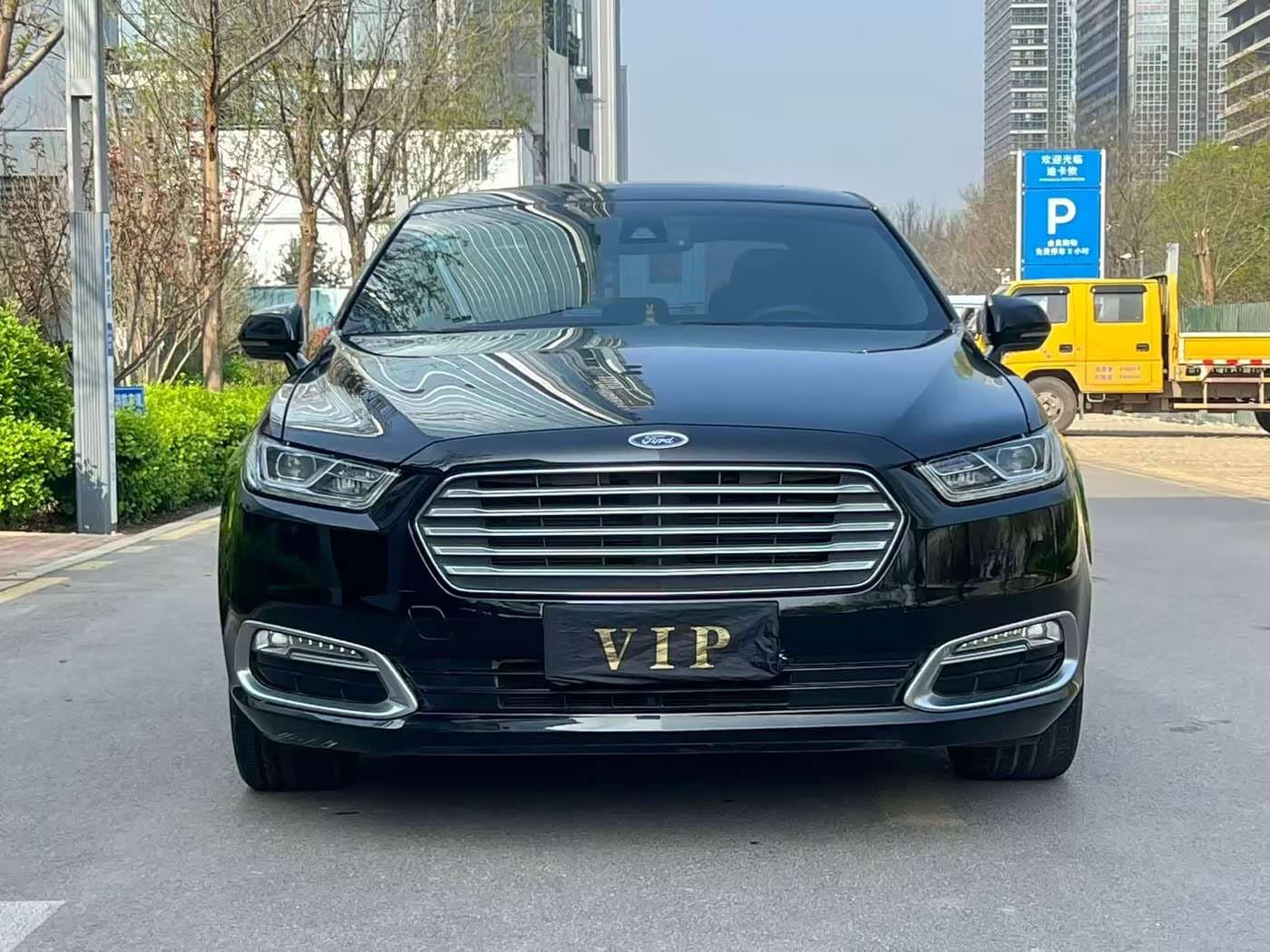 2018 Ford Taurus Black, 70,000 km, China export – photo 2