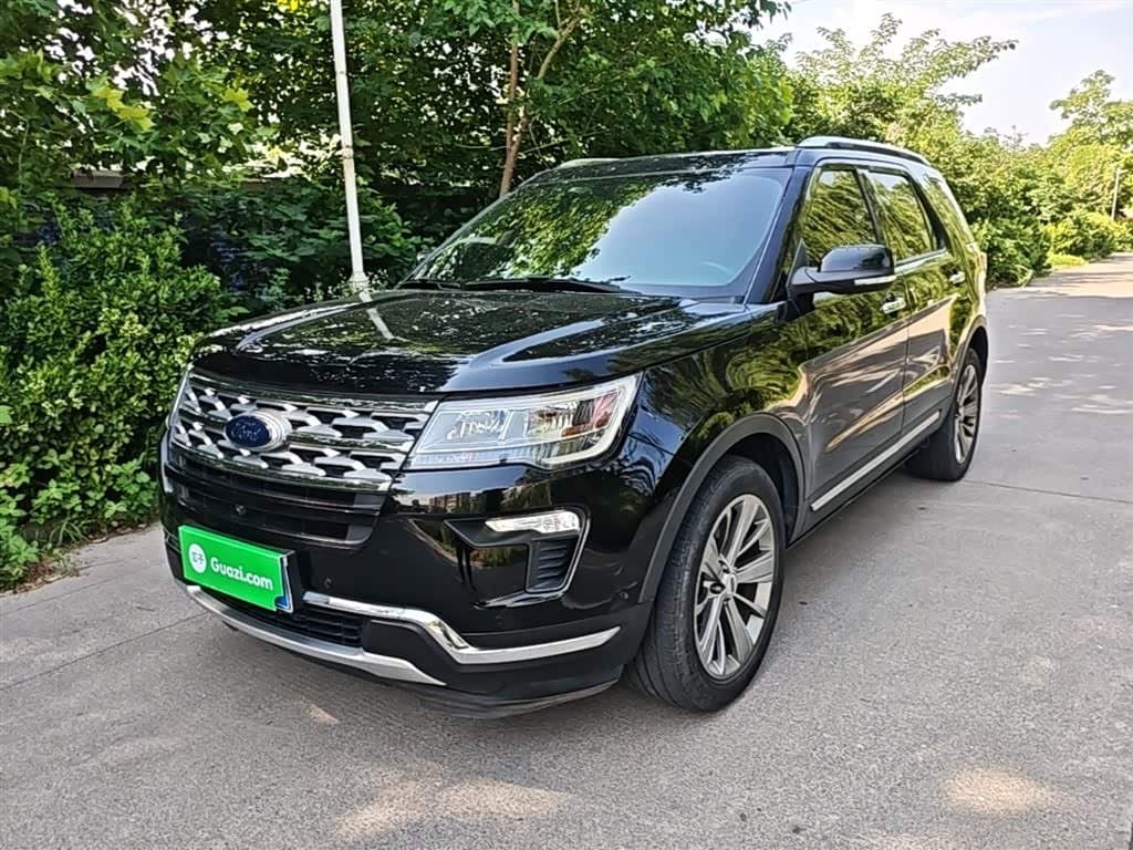 2018 Ford Explorer Black, 110,800 km, China export – photo 1