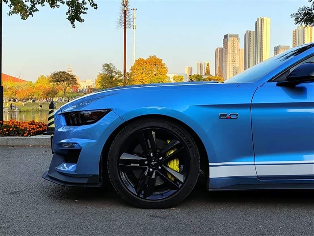 2015 Ford Mustang Blue, 87,000 km, China export – photo 5