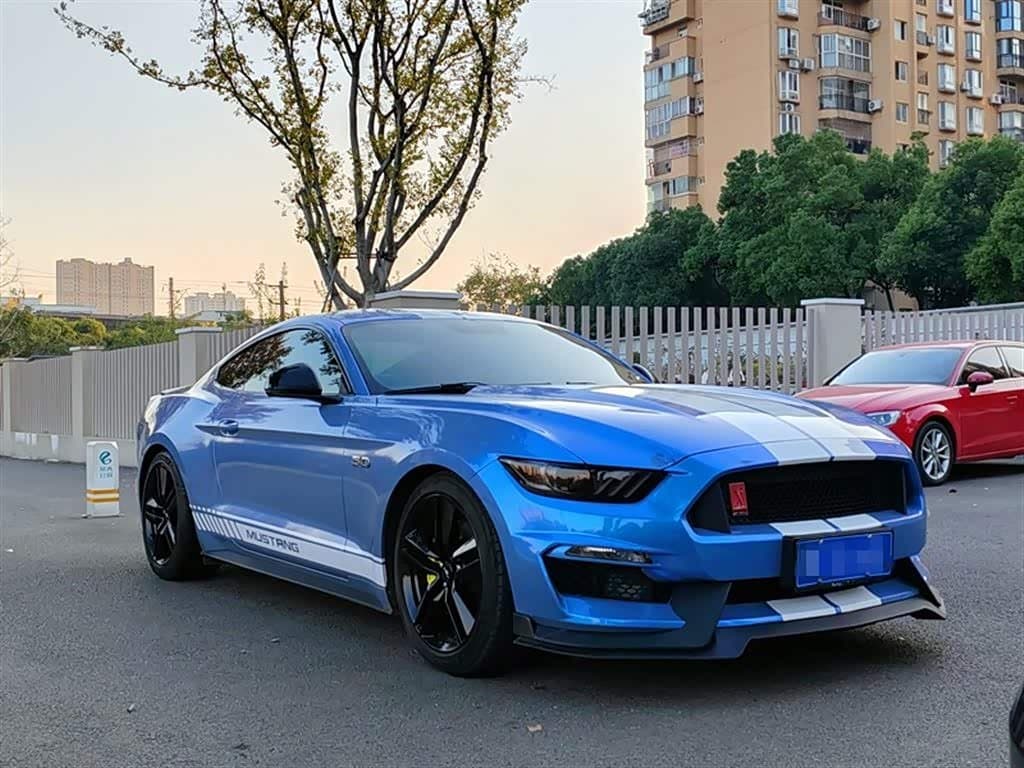 2015 Ford Mustang Blue, 87,000 km, China export – photo 3