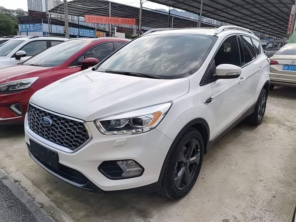 2018 Ford Kuga White, 63,600 km, China export – photo 1