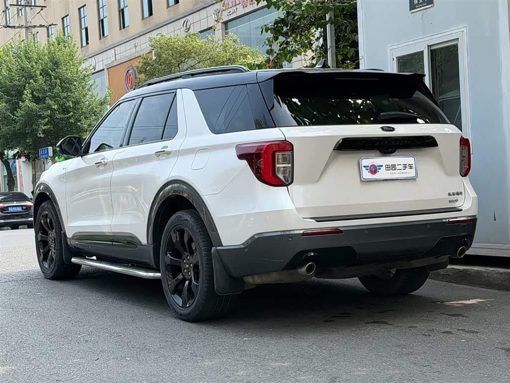 2020 Ford Explorer White, 80,000 km, China export – photo 4