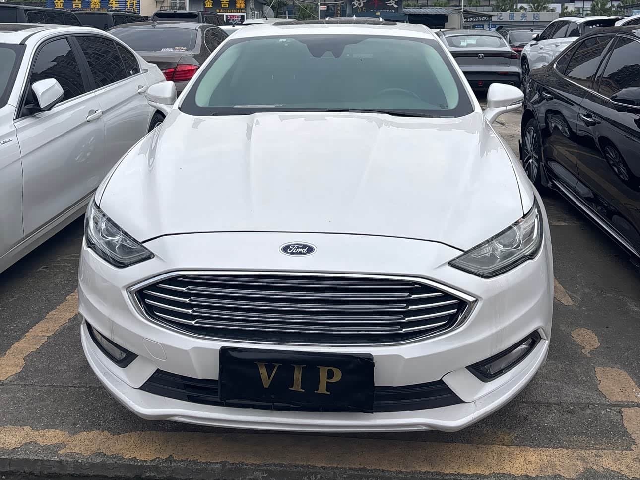 2016 Ford Mondeo White, 60,000 km, China export – photo 2