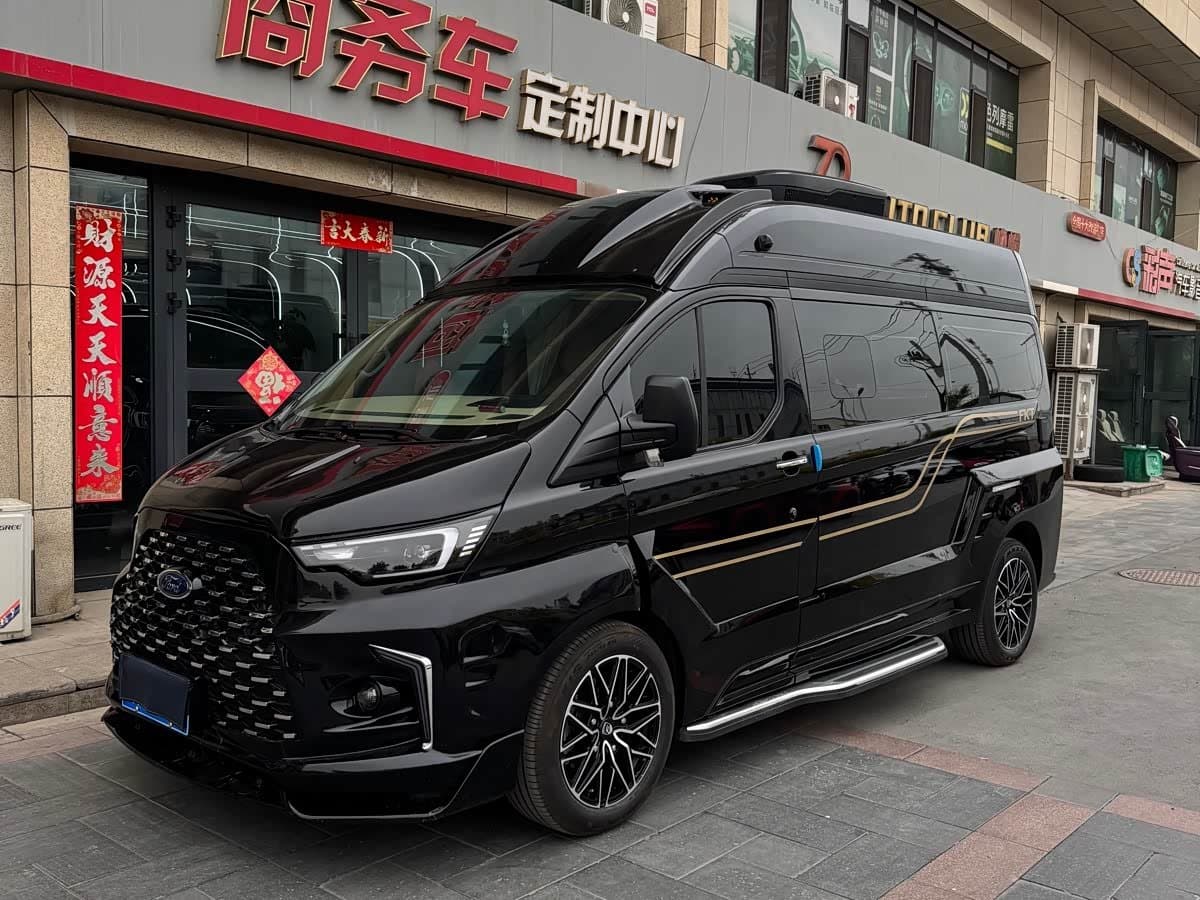 2023 Ford Transit Black, 4,000 km, China export – photo 1