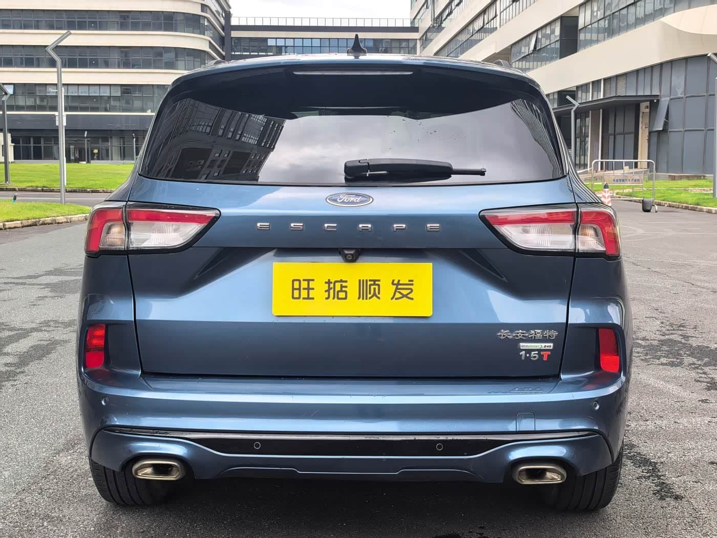 2019 Ford Escape Blue, 64,000 km, China export – photo 5