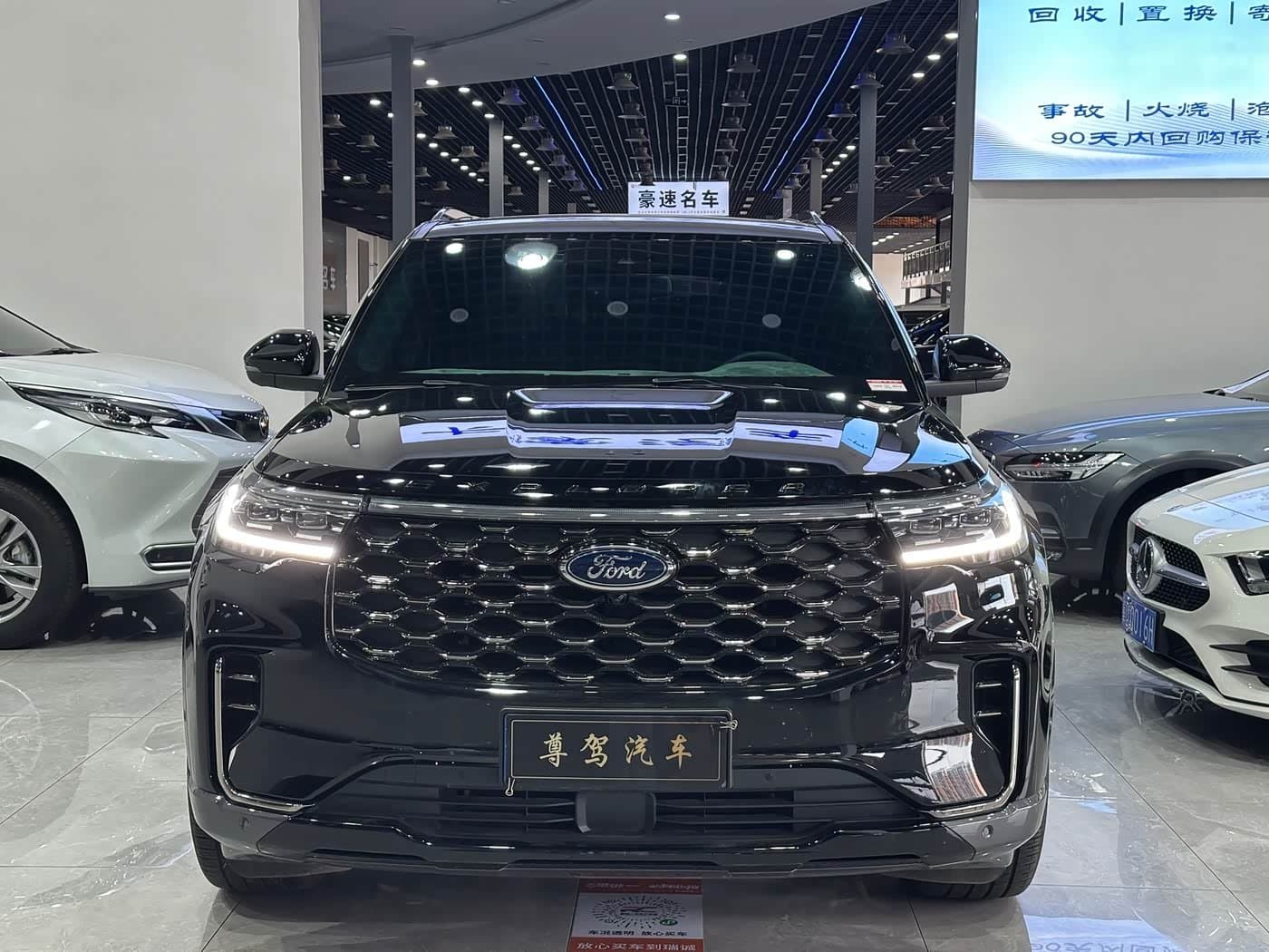 2022 Ford Explorer Black, 50,000 km, China export – photo 2
