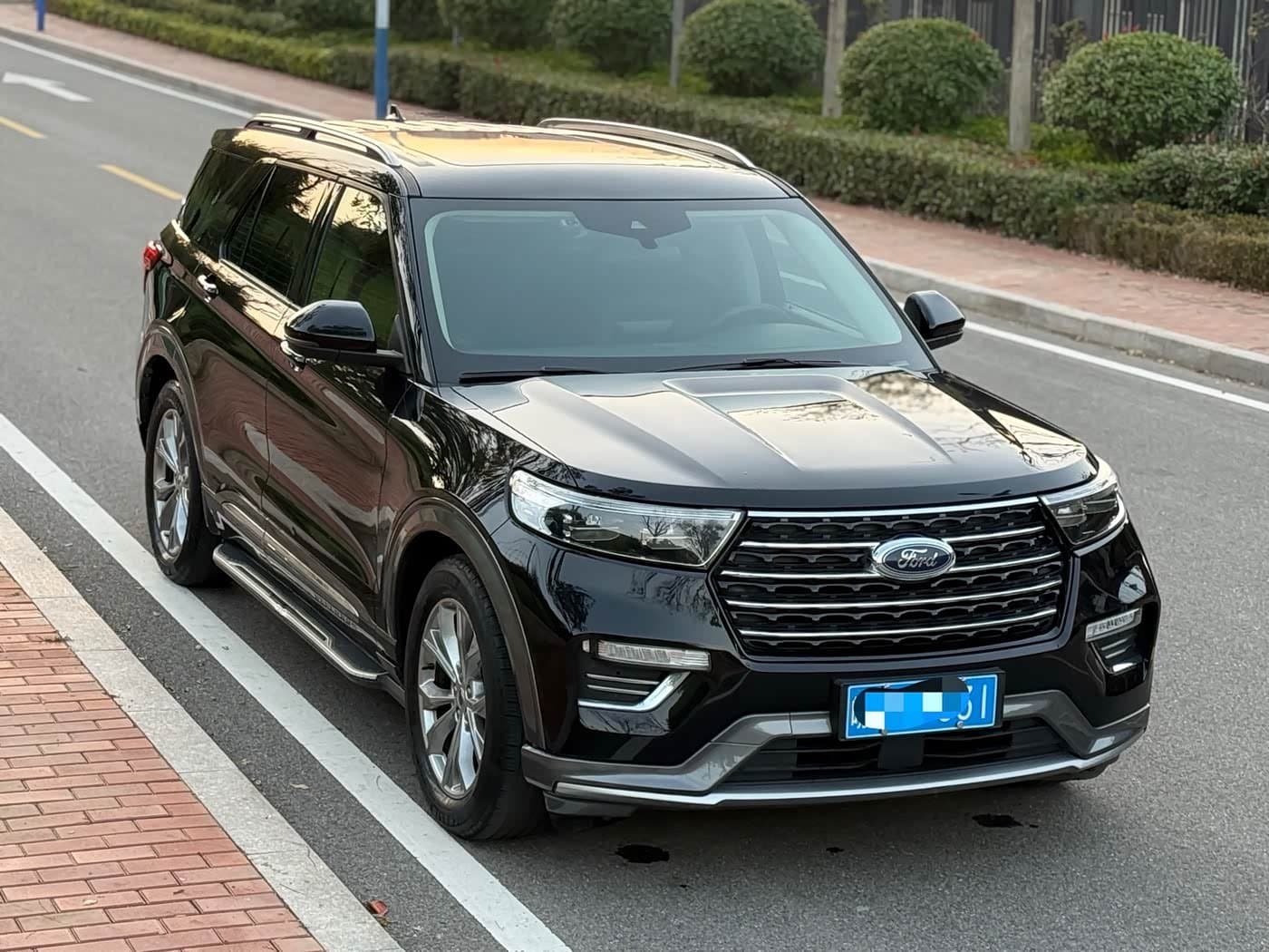 2020 Ford Explorer Black, 80,000 km, China export – photo 3