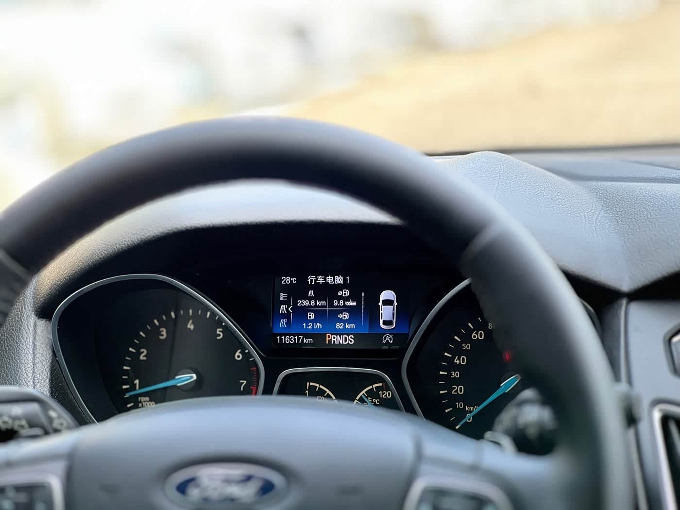 2015 Ford Focus Blue, 110,000 km, China export – photo 7