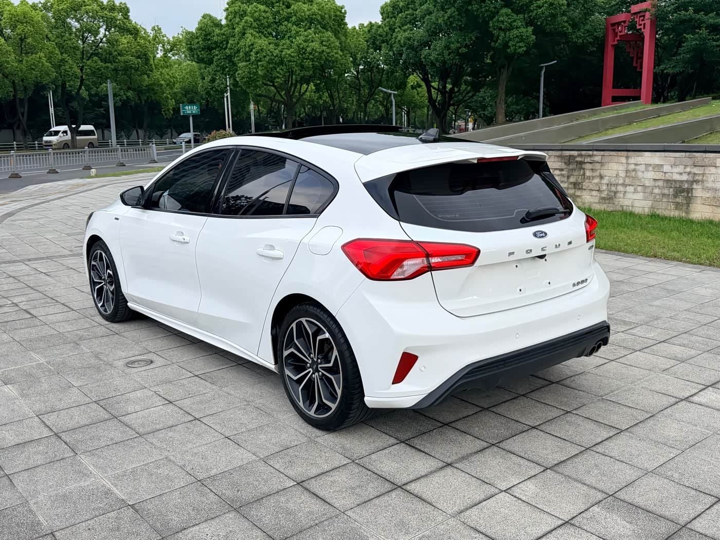 2020 Ford Focus White, 50,000 km, China export – photo 6