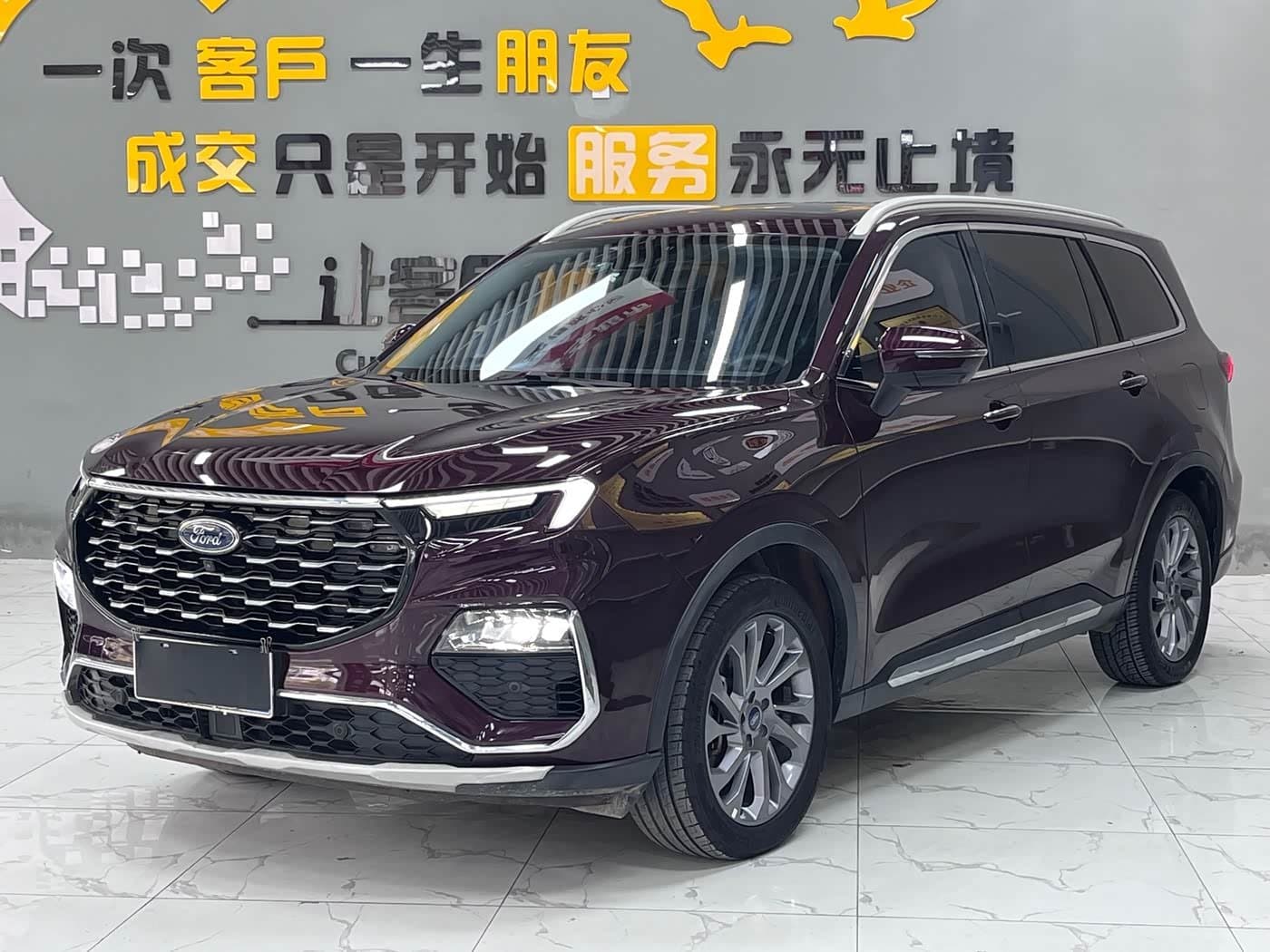 2021 Ford Territory Red, 56,000 km, China export – photo 1