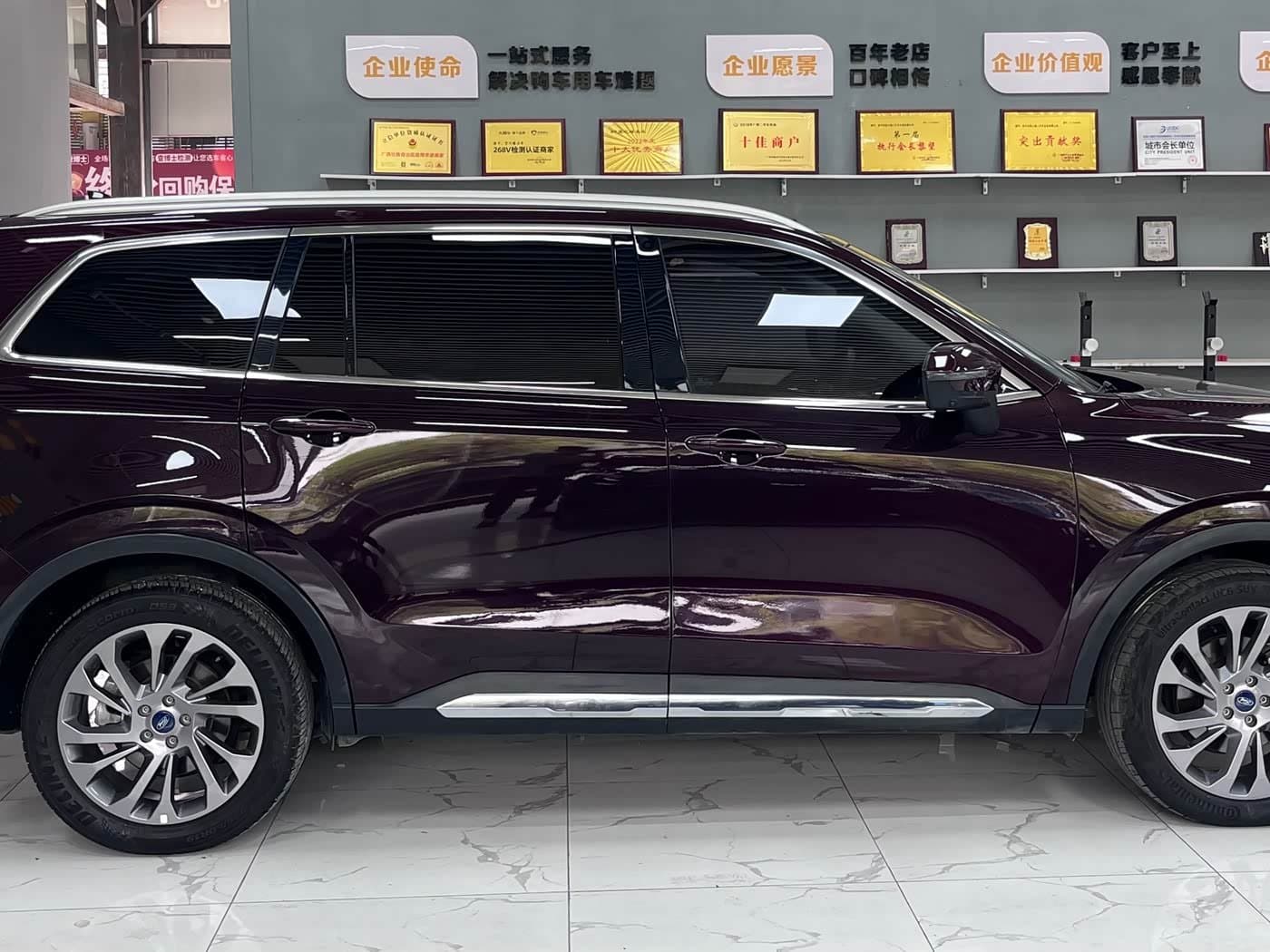 2021 Ford Territory Red, 56,000 km, China export – photo 3