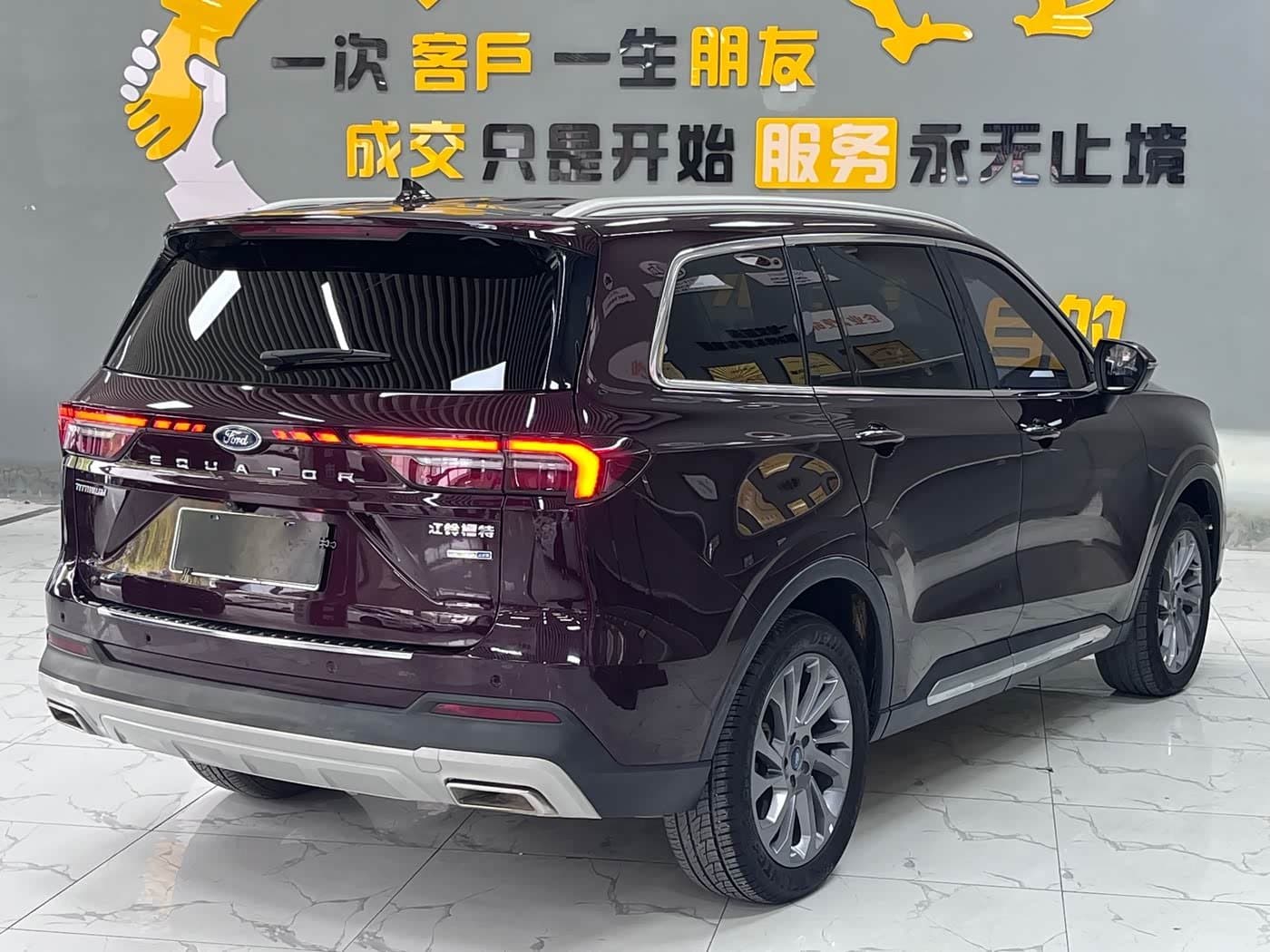 2021 Ford Territory Red, 56,000 km, China export – photo 7
