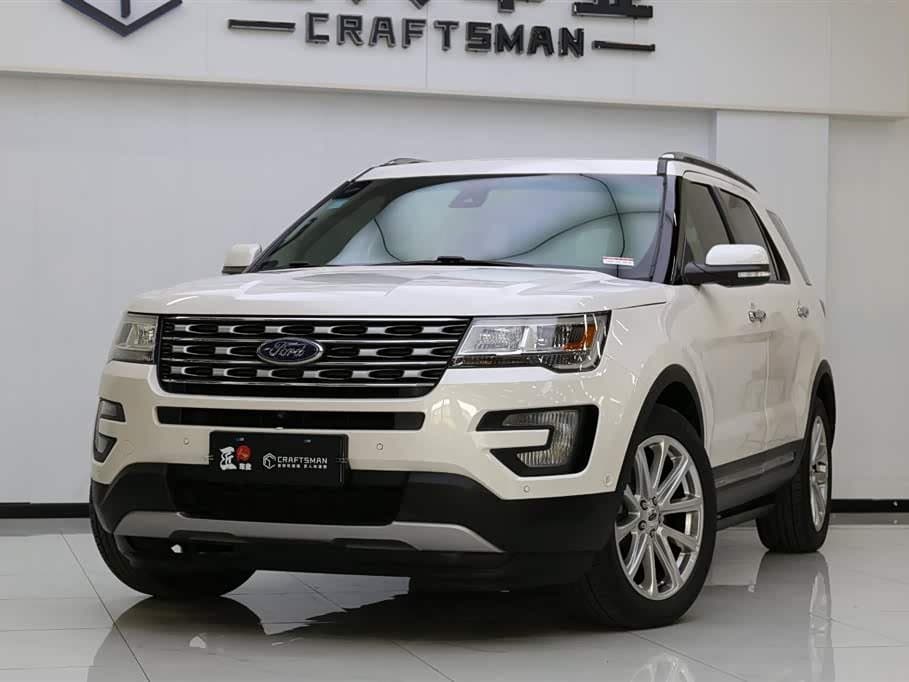 2016 Ford Explorer White, 42,000 km, China export – photo 2