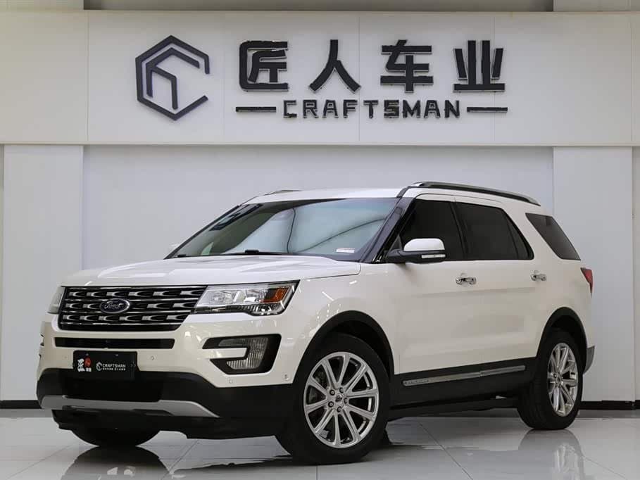 2016 Ford Explorer White, 42,000 km, China export – photo 1