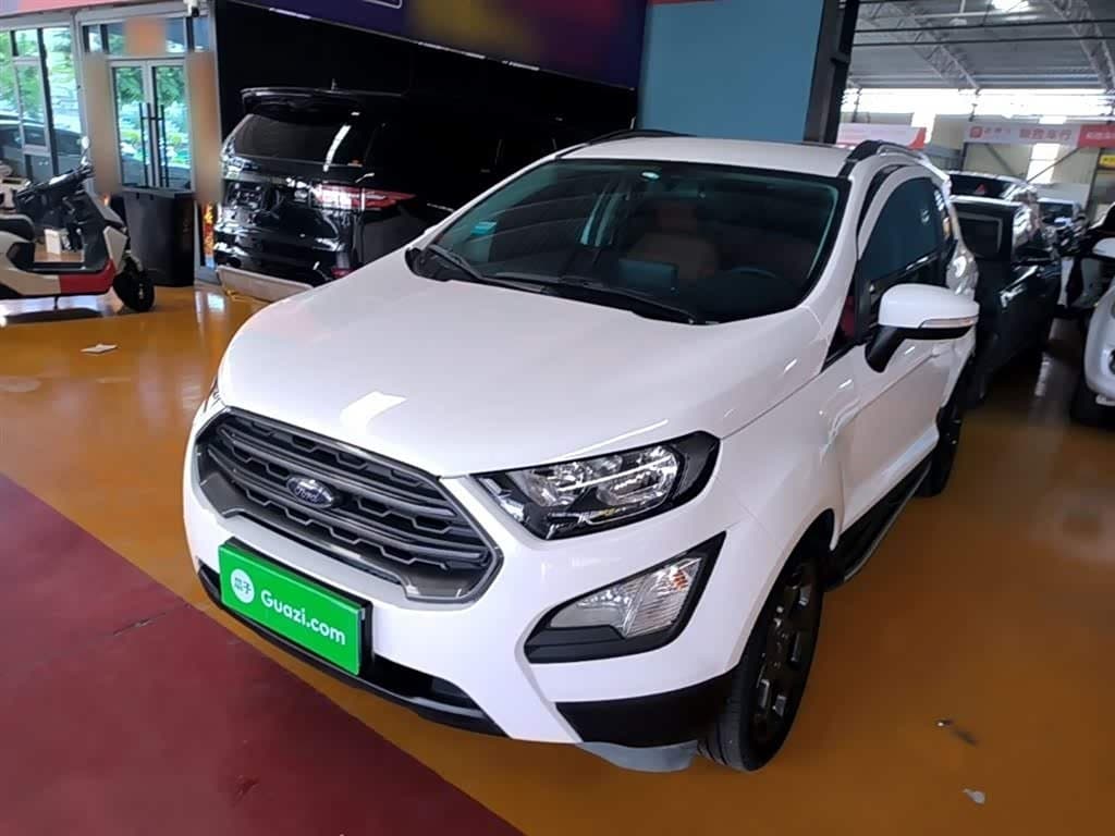 2019 Ford EcoSport White, 66,400 km, China export – photo 2