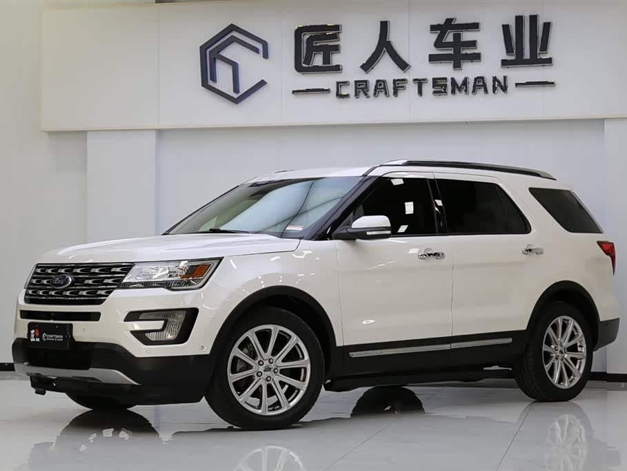 2016 Ford Explorer White, 42,000 km, China export – photo 3