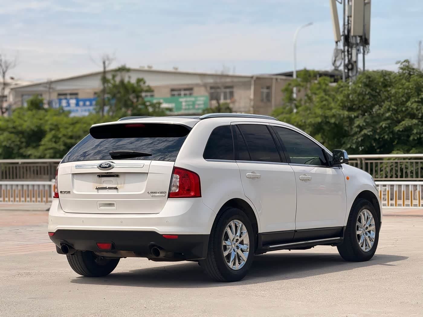 2011 Ford Edge White, 120,000 km, China export – photo 4