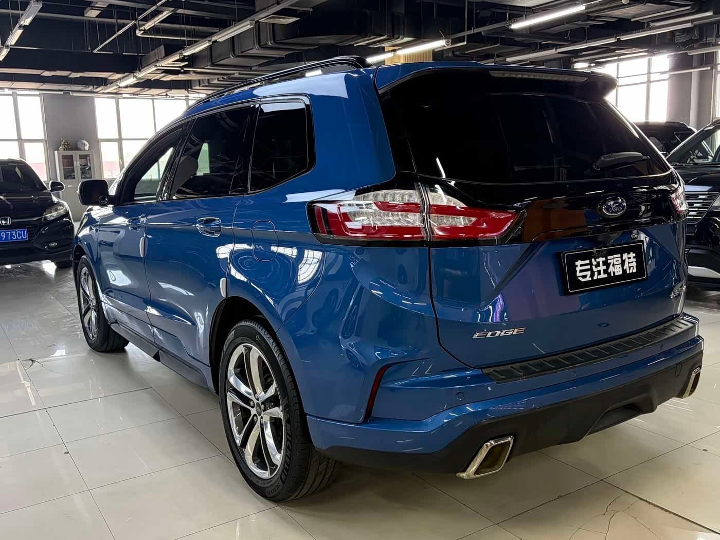 2019 Ford Edge Blue, 70,000 km, China export – photo 7