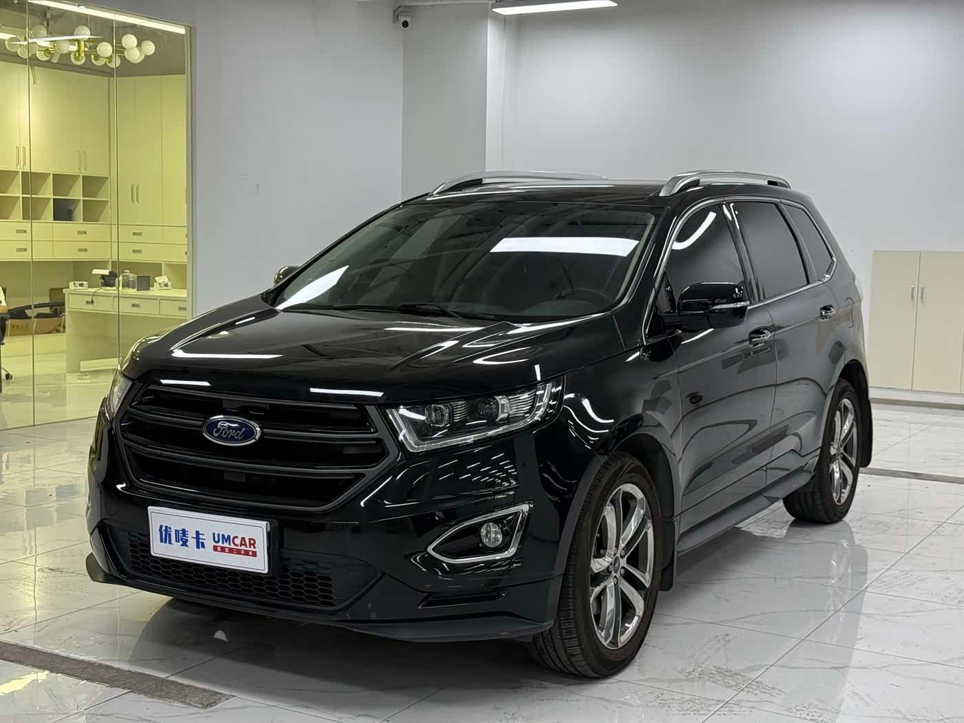 2017 Ford Edge Black, 98,000 km, China export – photo 1