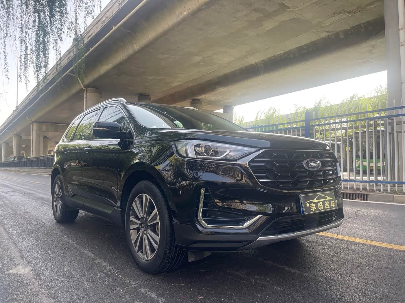 2020 Ford Edge Black, 39,000 km, China export – photo 3