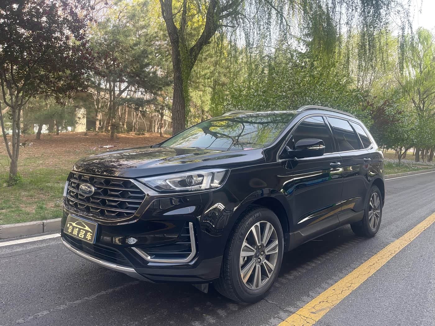 2020 Ford Edge Black, 39,000 km, China export – photo 1