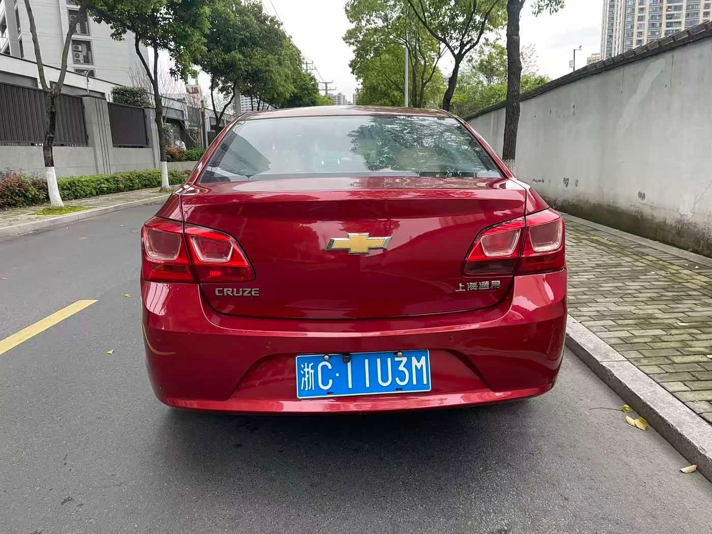 2014 Chevrolet Cruze Red, 112,000 km, China export – photo 2