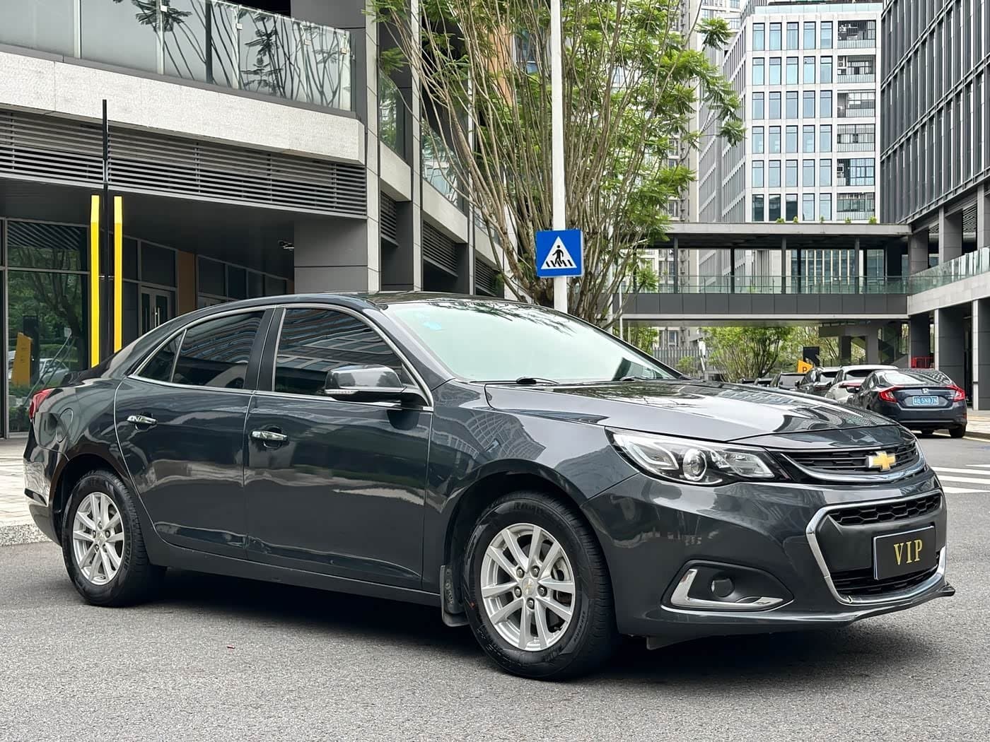 2017 Chevrolet Malibu 银灰色, 96,000 km, China export – photo 3