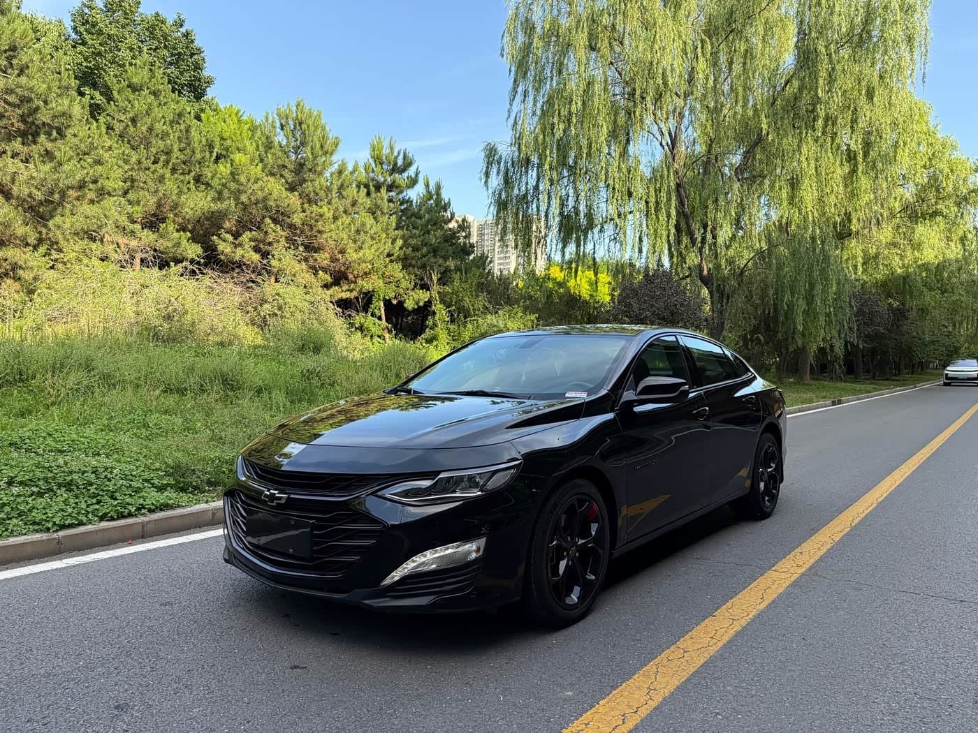 2021 Chevrolet Malibu XL Black, 39,000 km, China export – photo 1