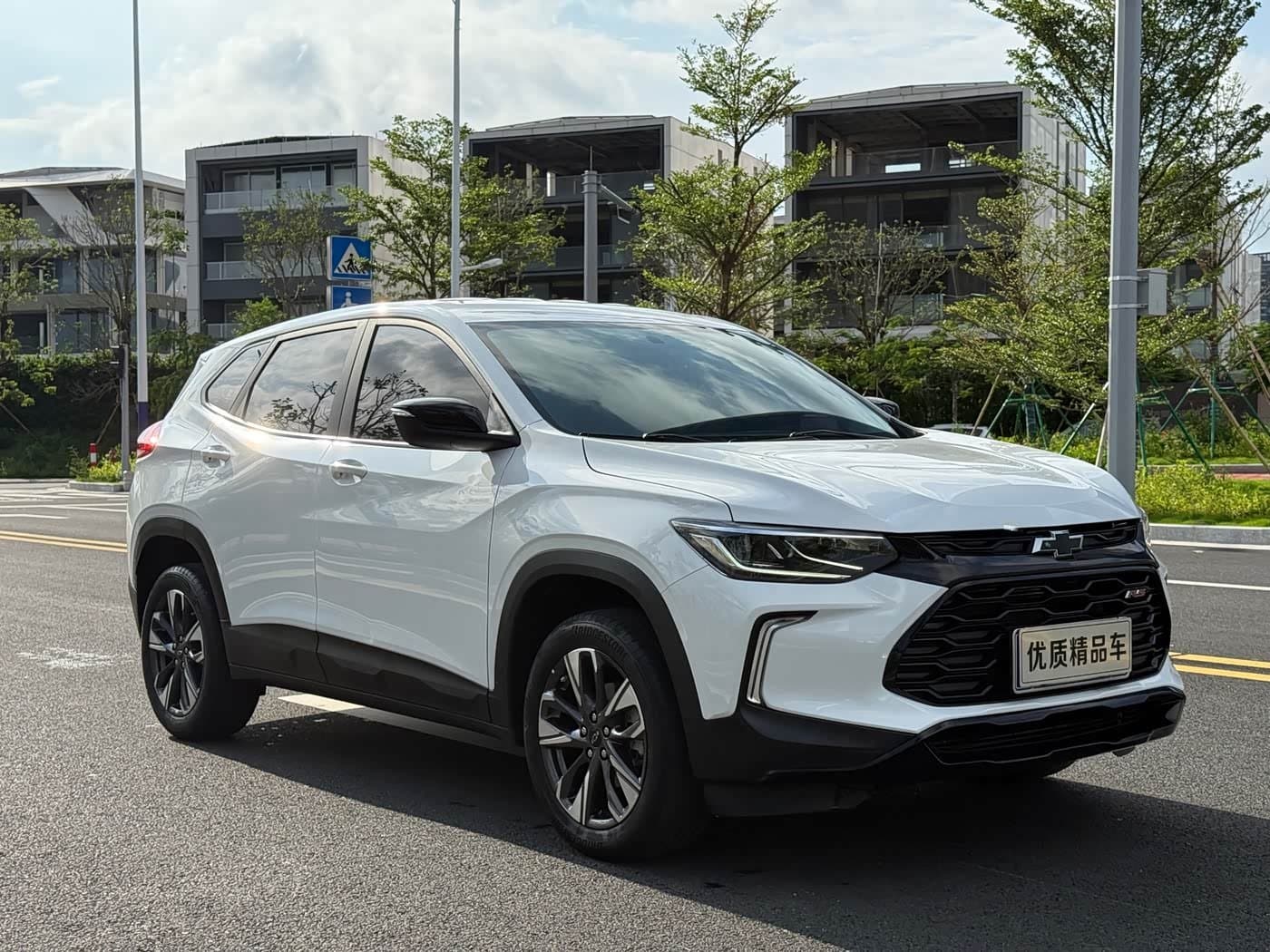 2023 Chevrolet Trax White, 38,800 km, China export – photo 3