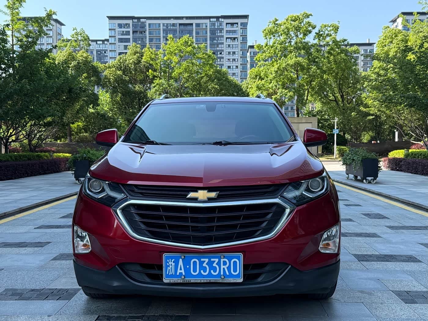 2017 Chevrolet Equinox Red, 70,000 km, China export – photo 2