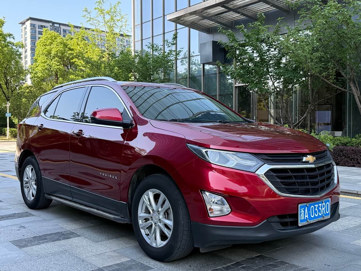 2017 Chevrolet Equinox Red, 70,000 km, China export – photo 3