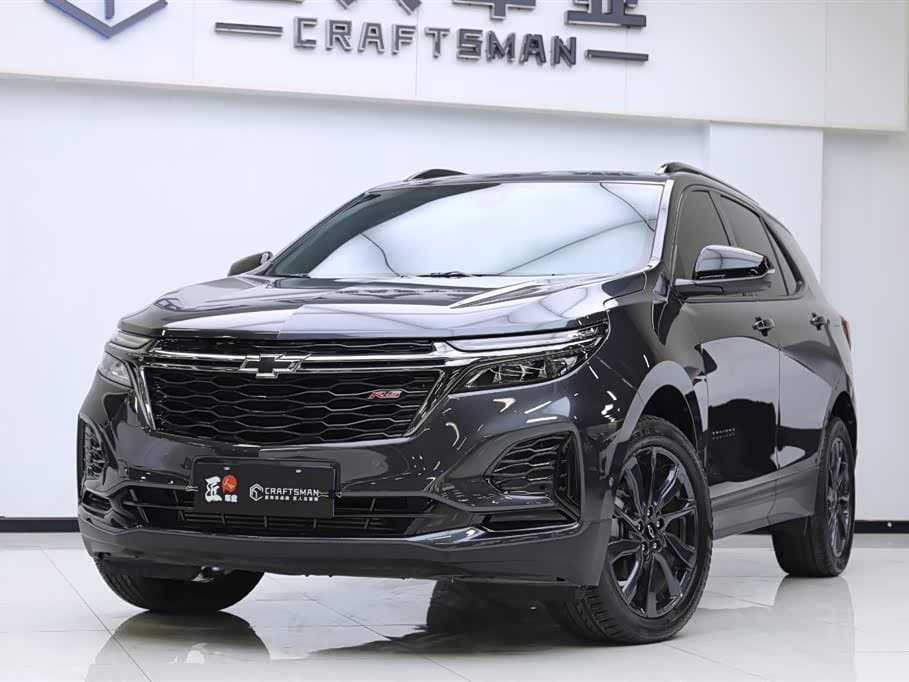 2021 Chevrolet Equinox 银灰色, 13,000 km, China export – photo 2