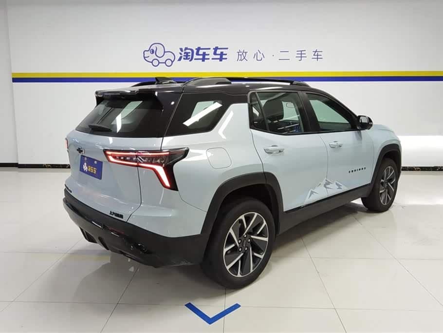 2024 Chevrolet Equinox Plus Blue, 3,400 km, China export – photo 3