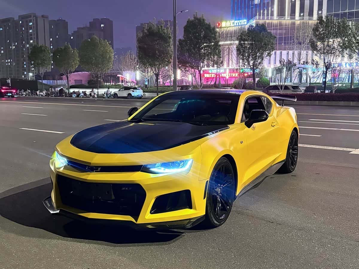 2017 Chevrolet Camaro Yellow, 75,000 km, China export – photo 1