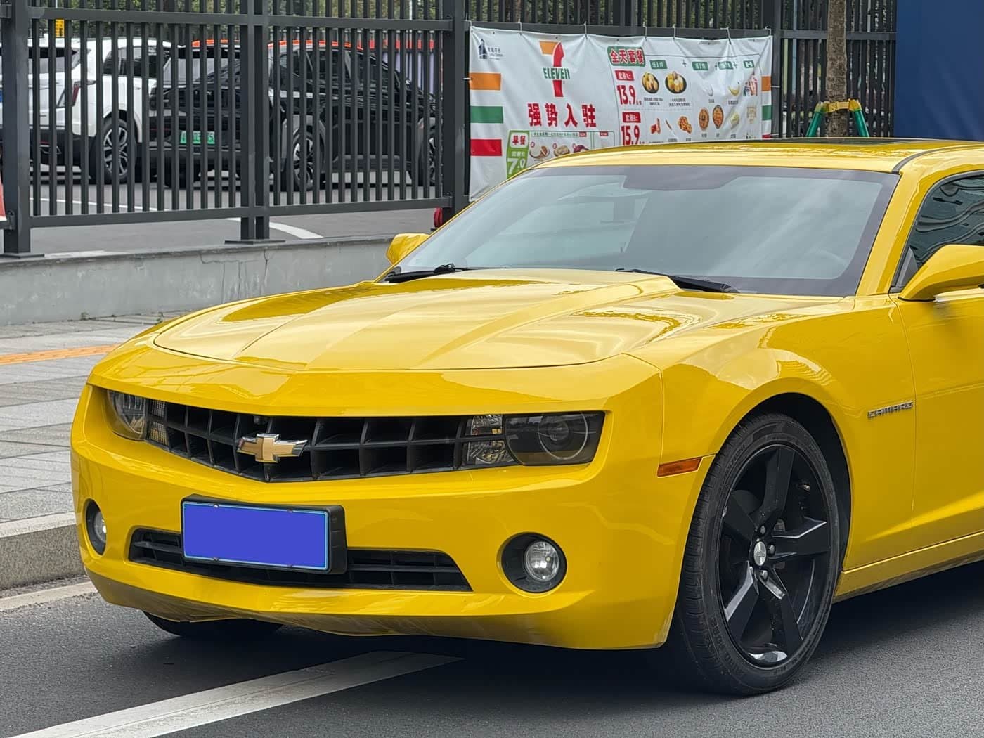 2011 Chevrolet Camaro Yellow, 59,000 km, China export – photo 4