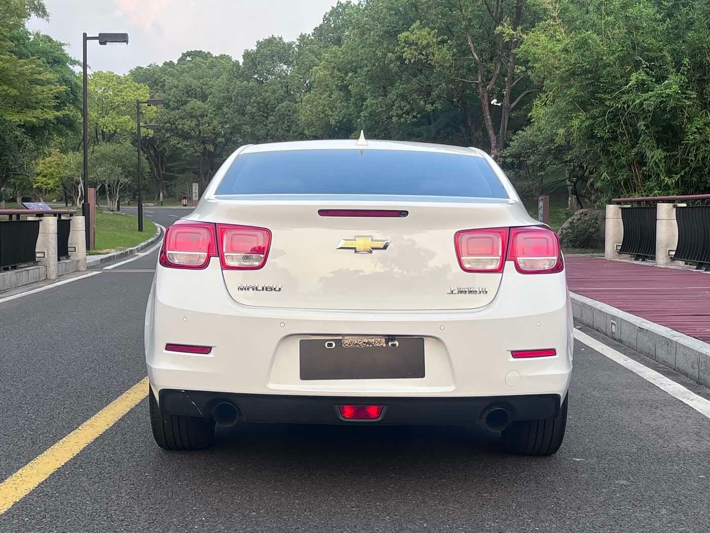 2013 Chevrolet Malibu White, 92,000 km, China export – photo 5
