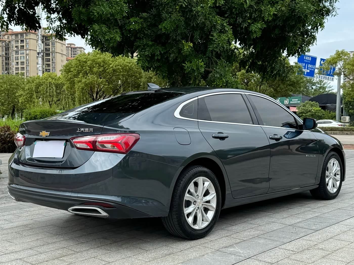 2021 Chevrolet Malibu XL 银灰色, 55,000 km, China export – photo 7