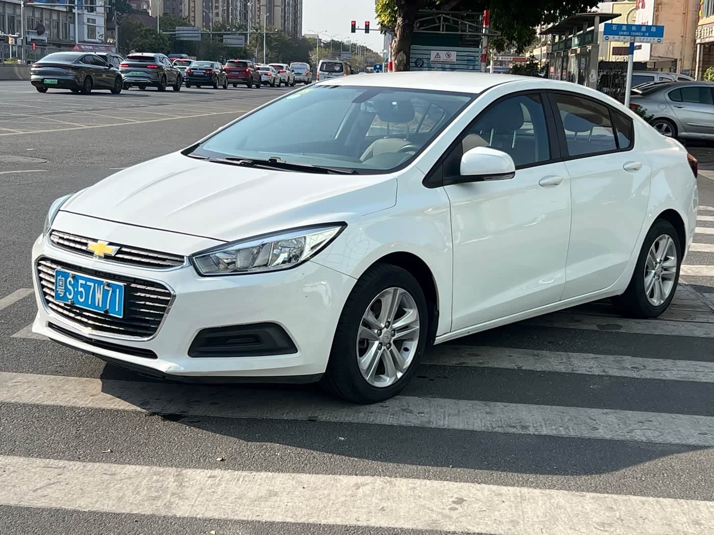 2014 Chevrolet Cruze White, 120,000 km, China export – photo 1