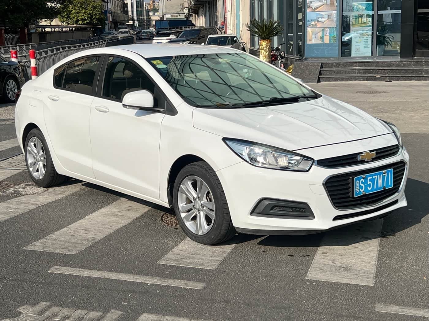 2014 Chevrolet Cruze White, 120,000 km, China export – photo 3