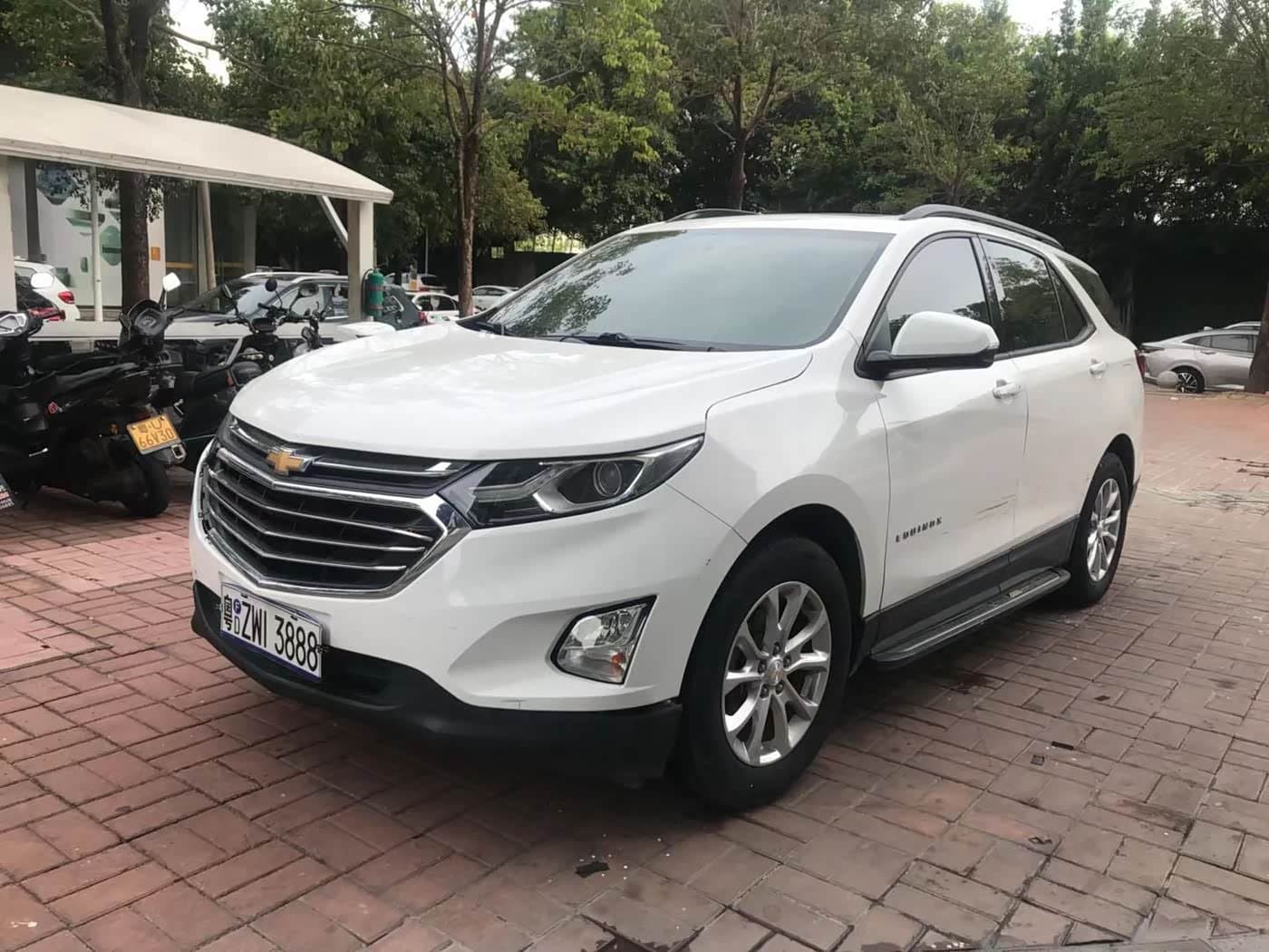 2017 Chevrolet Equinox White, 87,000 km, China export – photo 1
