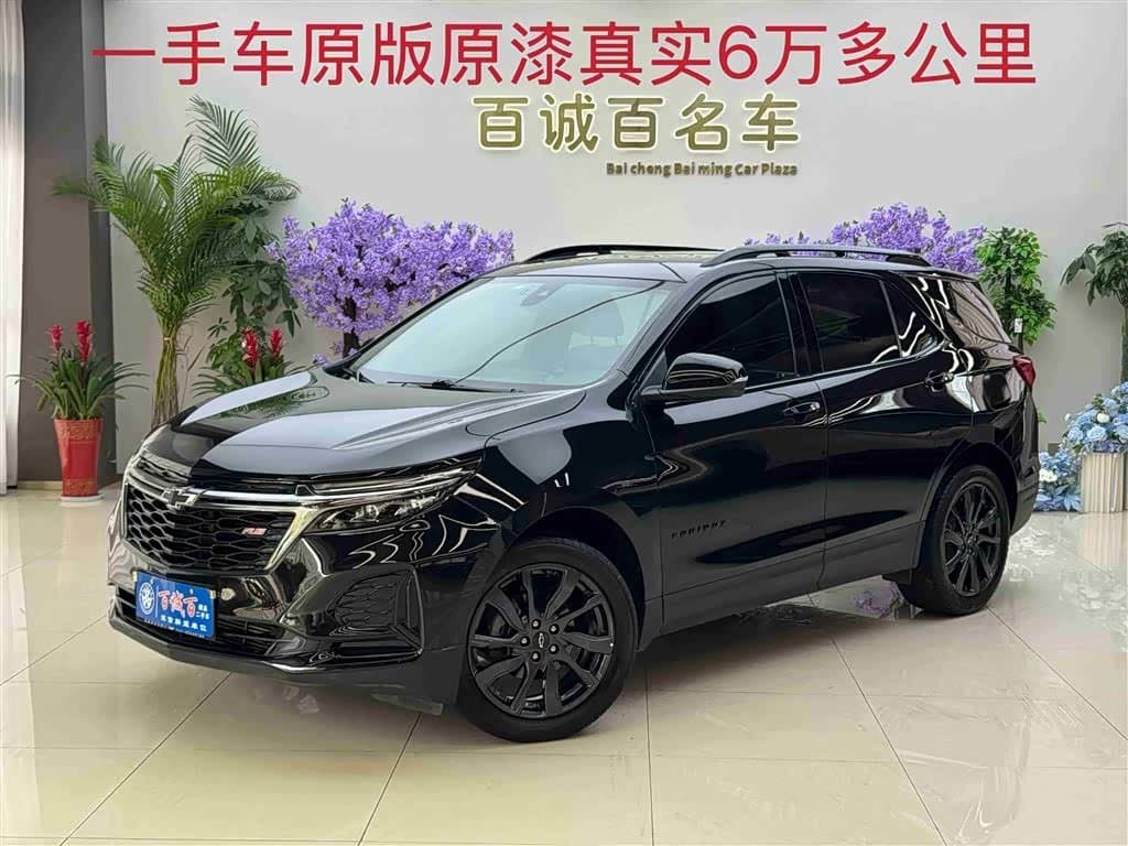 2021 Chevrolet Equinox Black, 66,600 km, China export – photo 1
