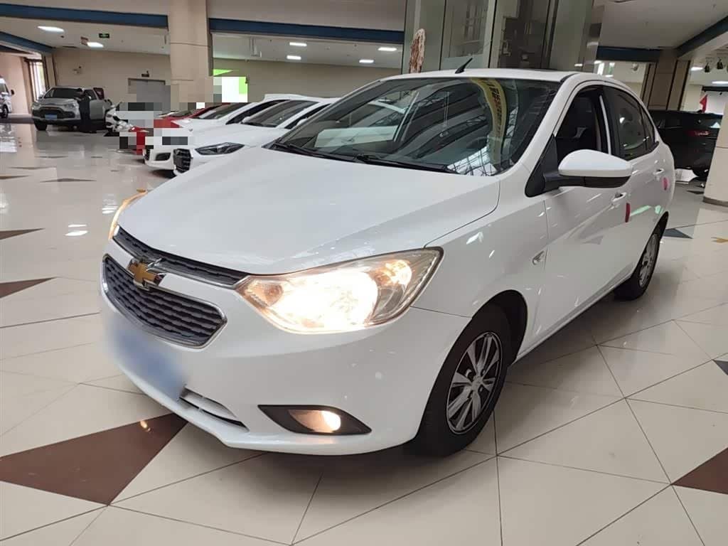 2017 Chevrolet Sail White, 48,400 km, China export – photo 1