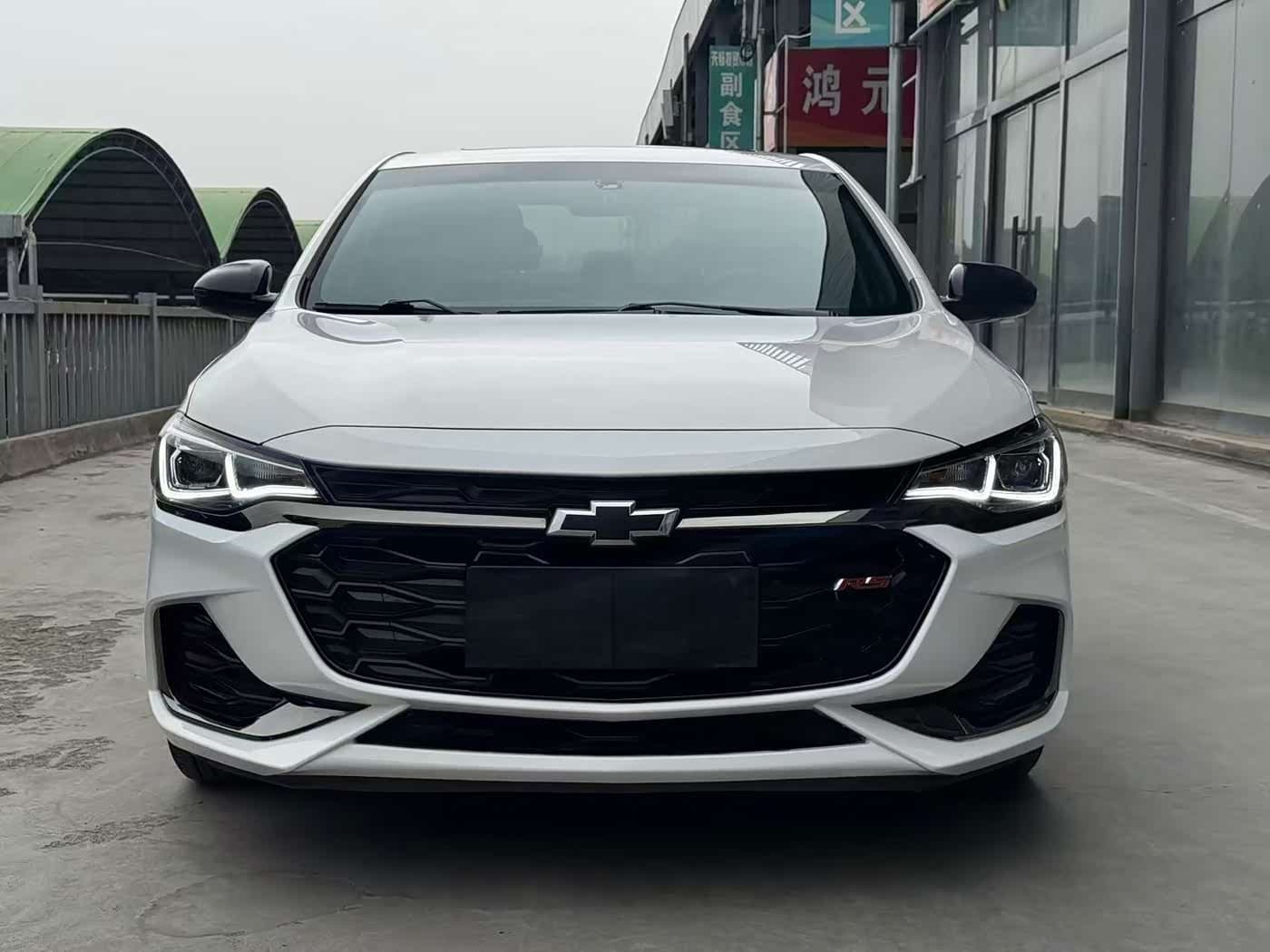 2021 Chevrolet Monza White, 39,000 km, China export – photo 2