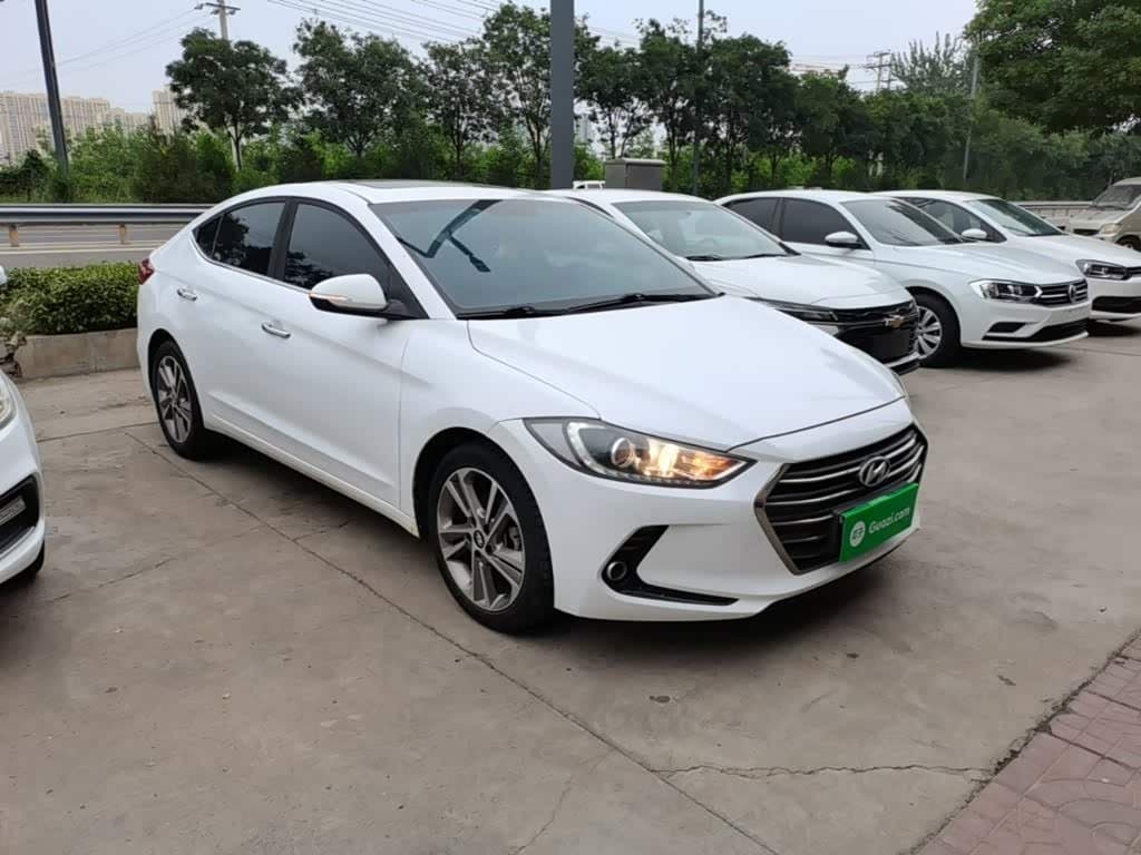 2016 Hyundai Elantra White, 98,800 km, China export – photo 4