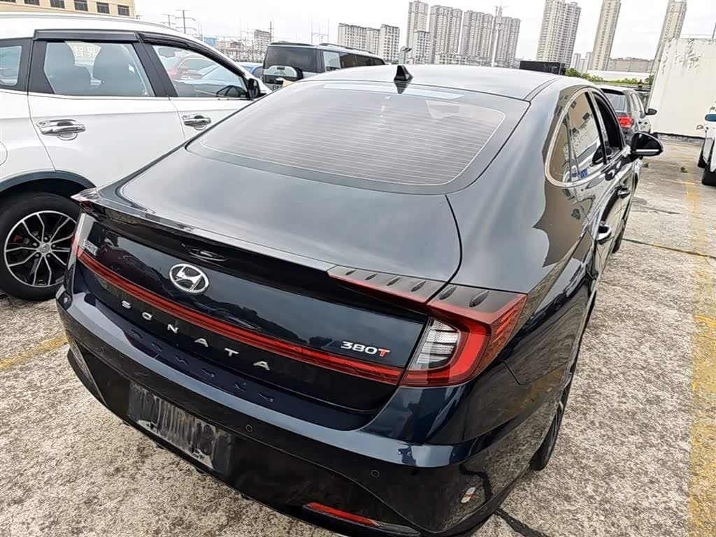 2020 Hyundai Sonata Blue, 67,500 km, China export – photo 7