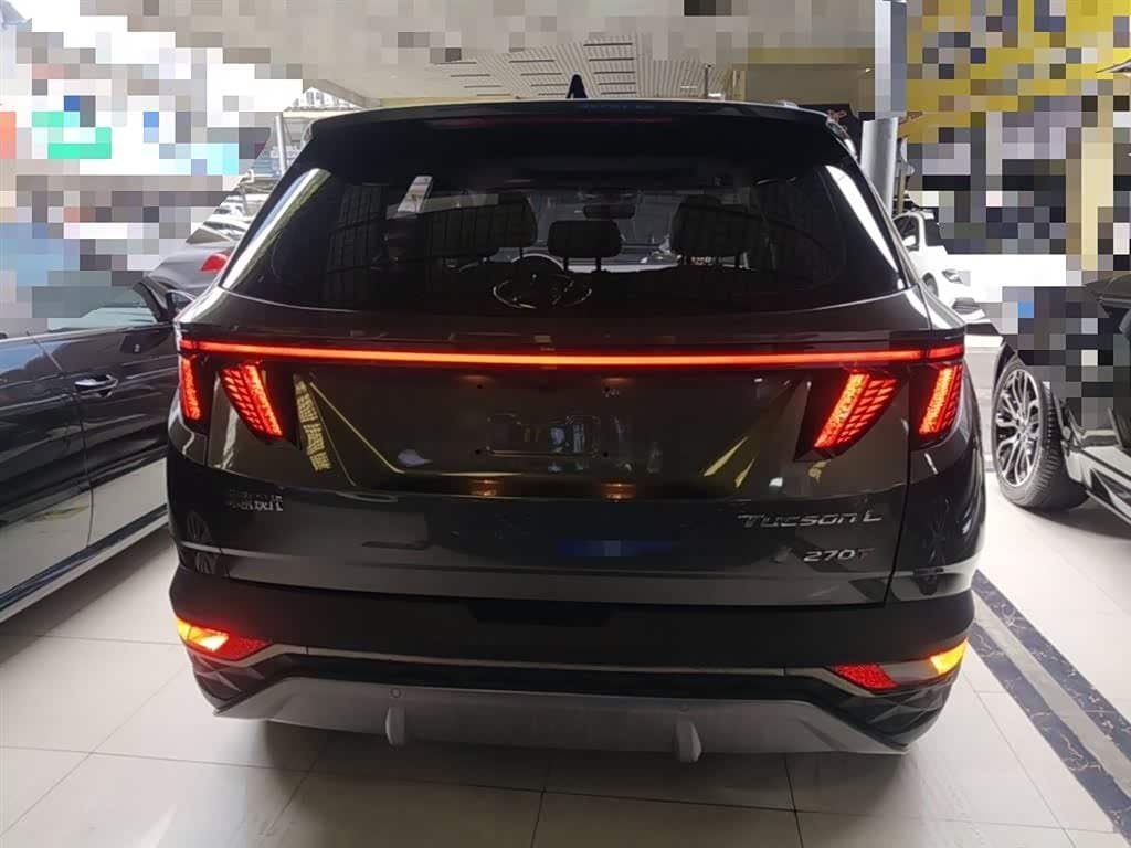 2022 Hyundai Tucson 银灰色, 80,500 km, China export – photo 6