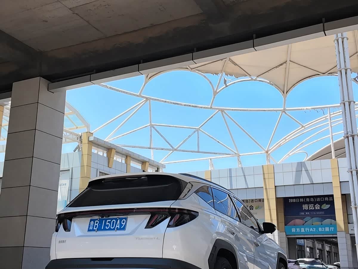 2024 Hyundai Tucson White, 9,000 km, China export – photo 5
