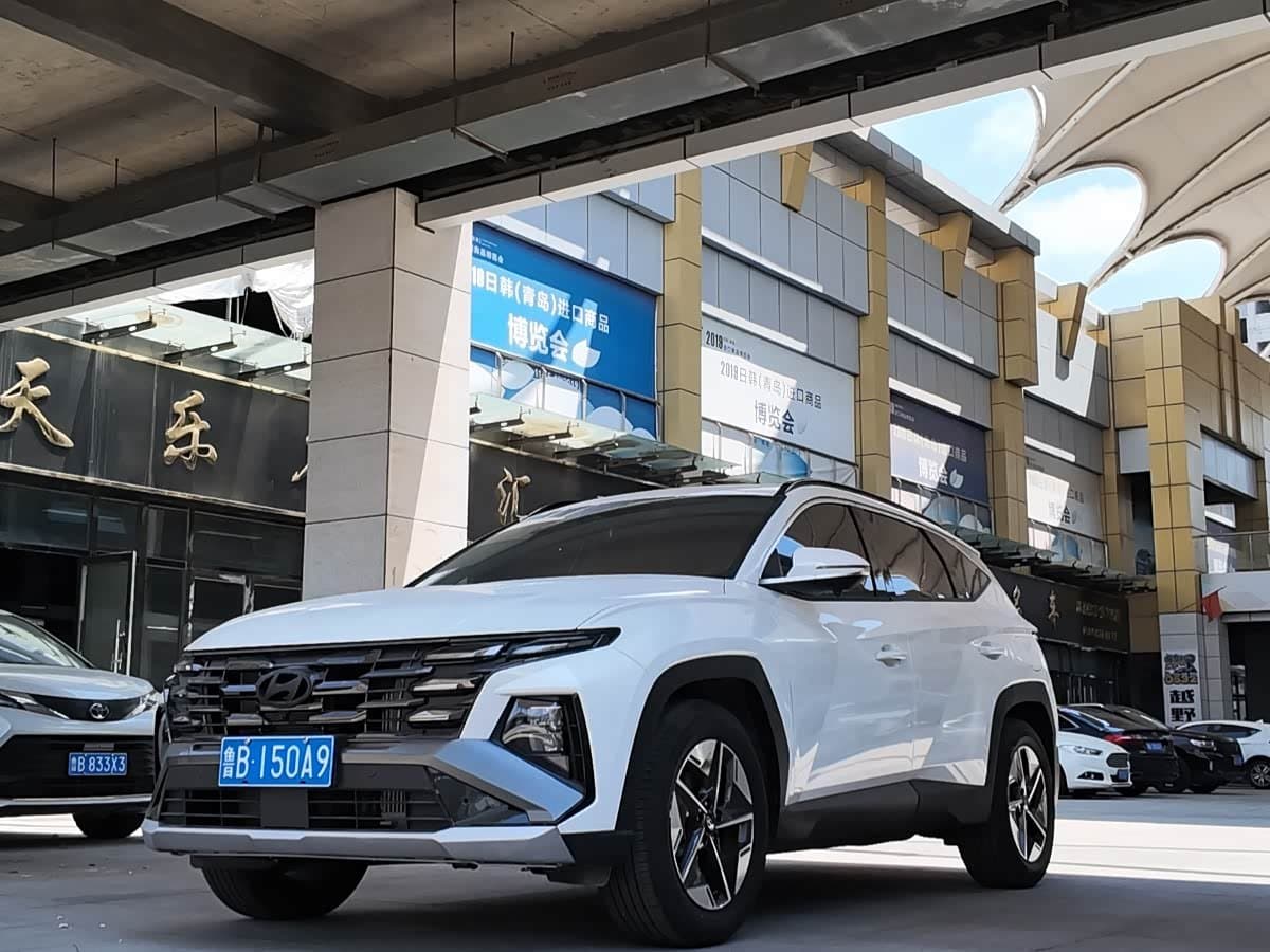 2024 Hyundai Tucson White, 9,000 km, China export – photo 3